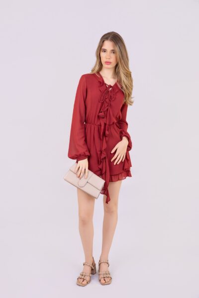 VESTIDO MINI BOHO