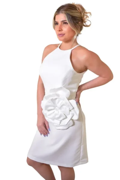 VESTIDO ALÇA FLOR MAXI