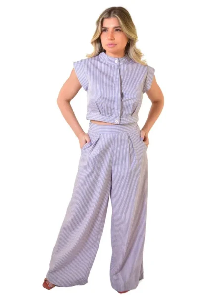 CALÇA PANTALONA LISTRA  ALFAIATARIA